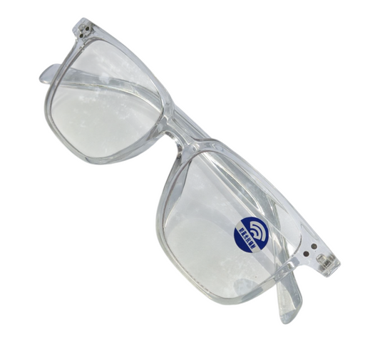 Minimalist Transparent Frame Glasses – Unisex Eyewear for Everyday Style